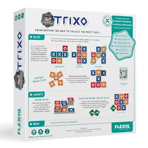Trixo: Fast-Paced Tile Stacking Strategy Game