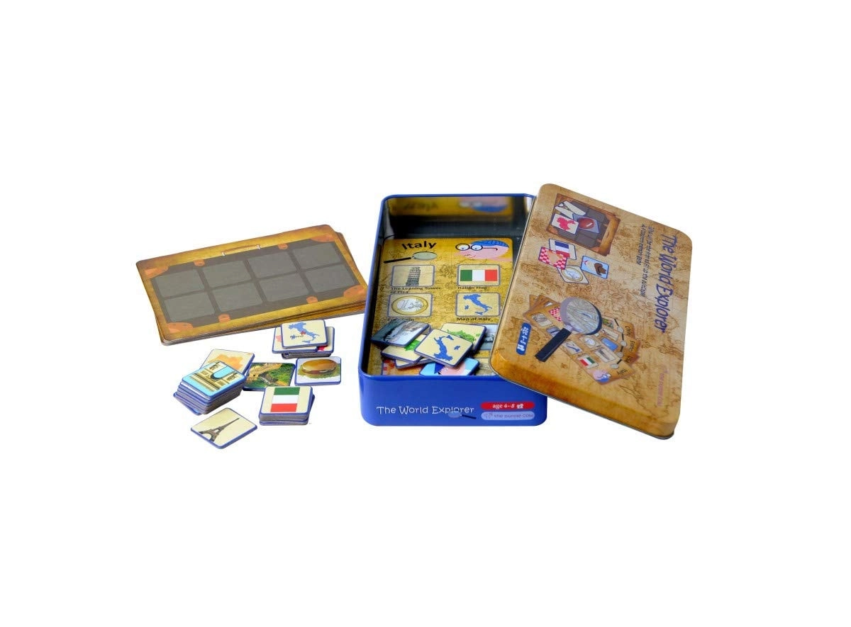 MZA STORES World Explorer Lotto and Memory Game - 4–8