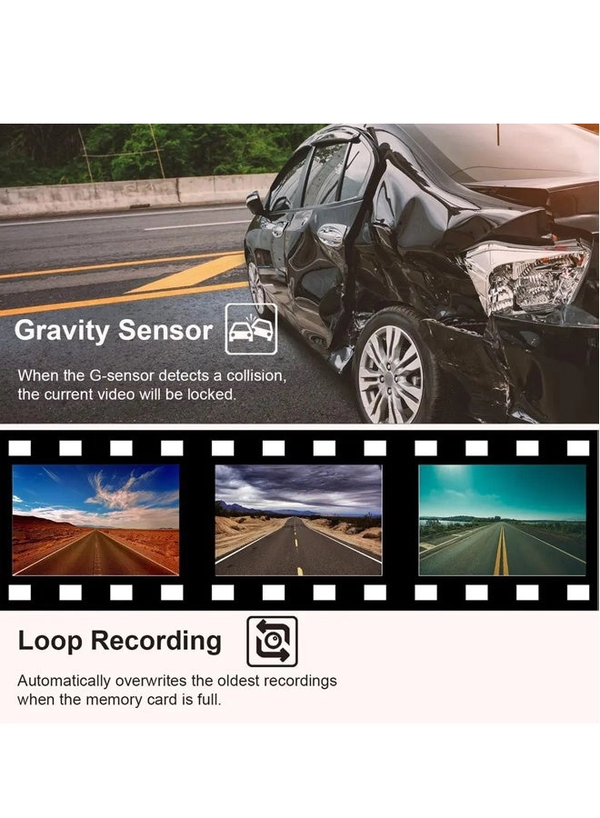 360° Dash Cam - 3840×2160