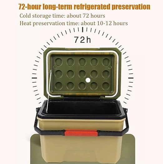 72-Hour Cold Storage Outdoor Cooler Box 739483401928