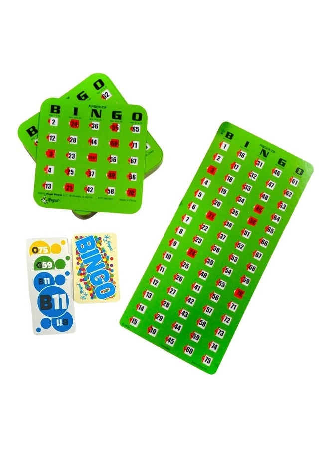 Regal Games Bulk Bingo Cards - Sliding Windows Reusable Large Print