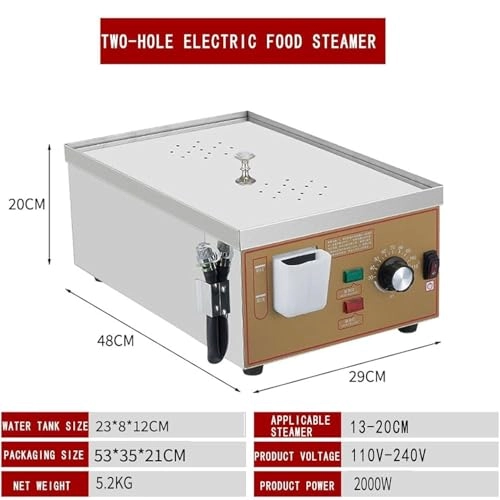Electric steamer - 2/4/6 Hole 2000W/3000W/4000W 110/220V
