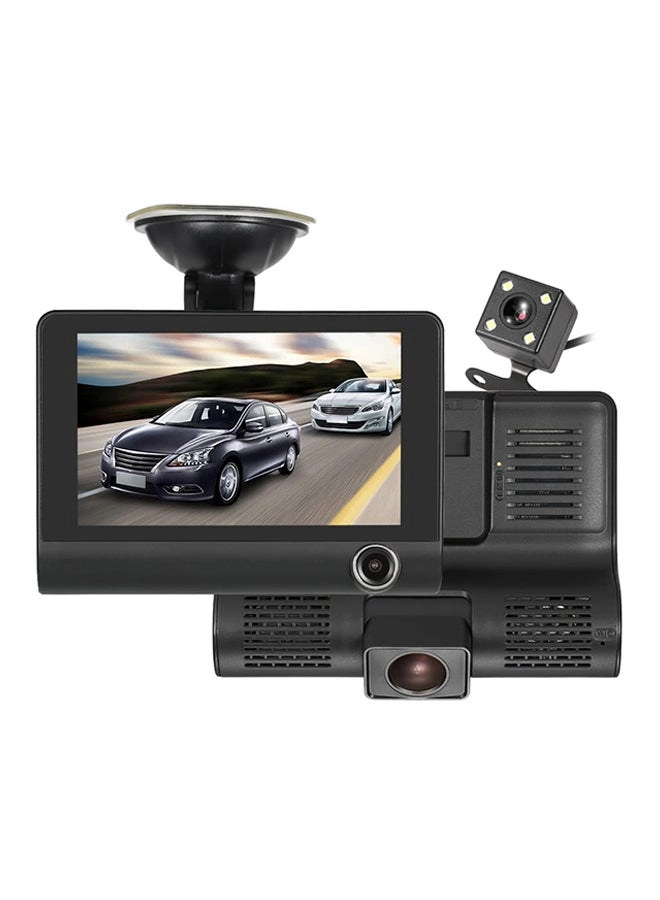 Generic Three Lens Night Vision DVR Dash Car Camera