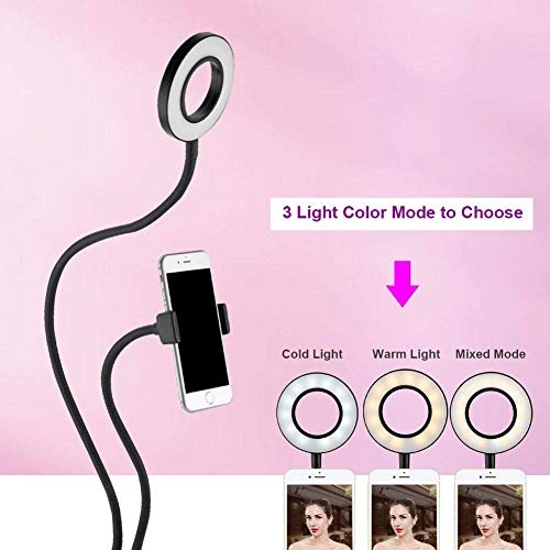 Selfie Ring Light - 360° Long Arm USB LED
