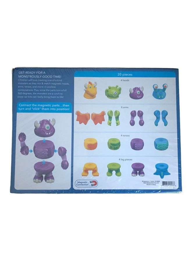 Create and Play Magnetic Monsters - 3+ Years 20.0 pieces