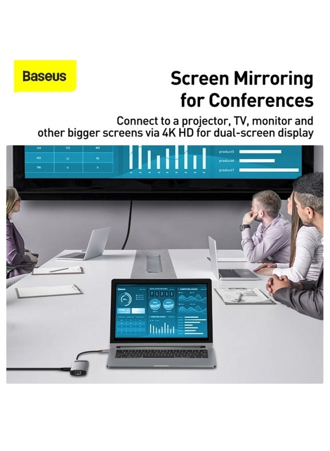 CAHUB-CV0G - 8-in-1 4K HDMI 100W