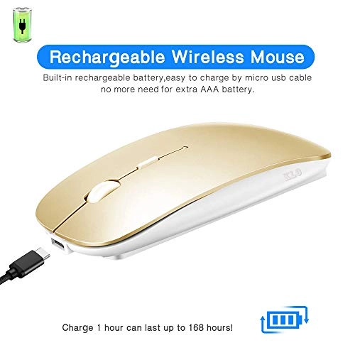 LED Rechargeable Mouse - Bluetooth