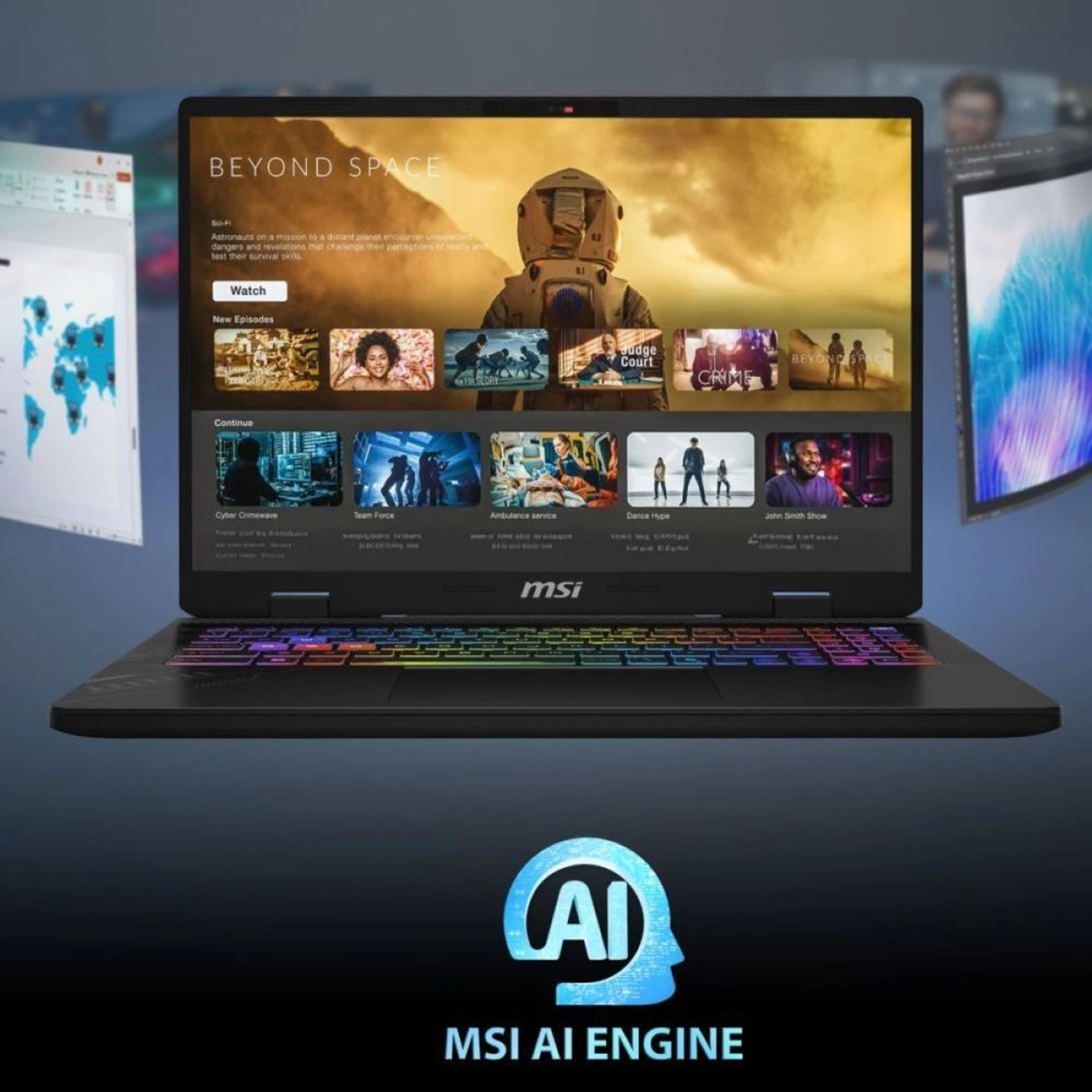 Crosshair 16 Crosshair16-9S7-15P421-205 - 16'' Core Ultra 9-275HX 32GB 1TB SSD