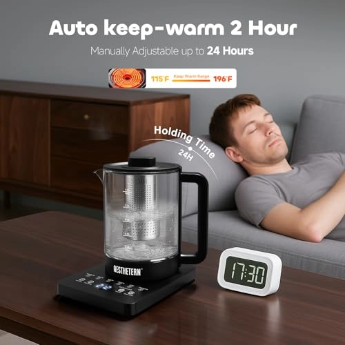 Infuser Glass Electric Kettle
