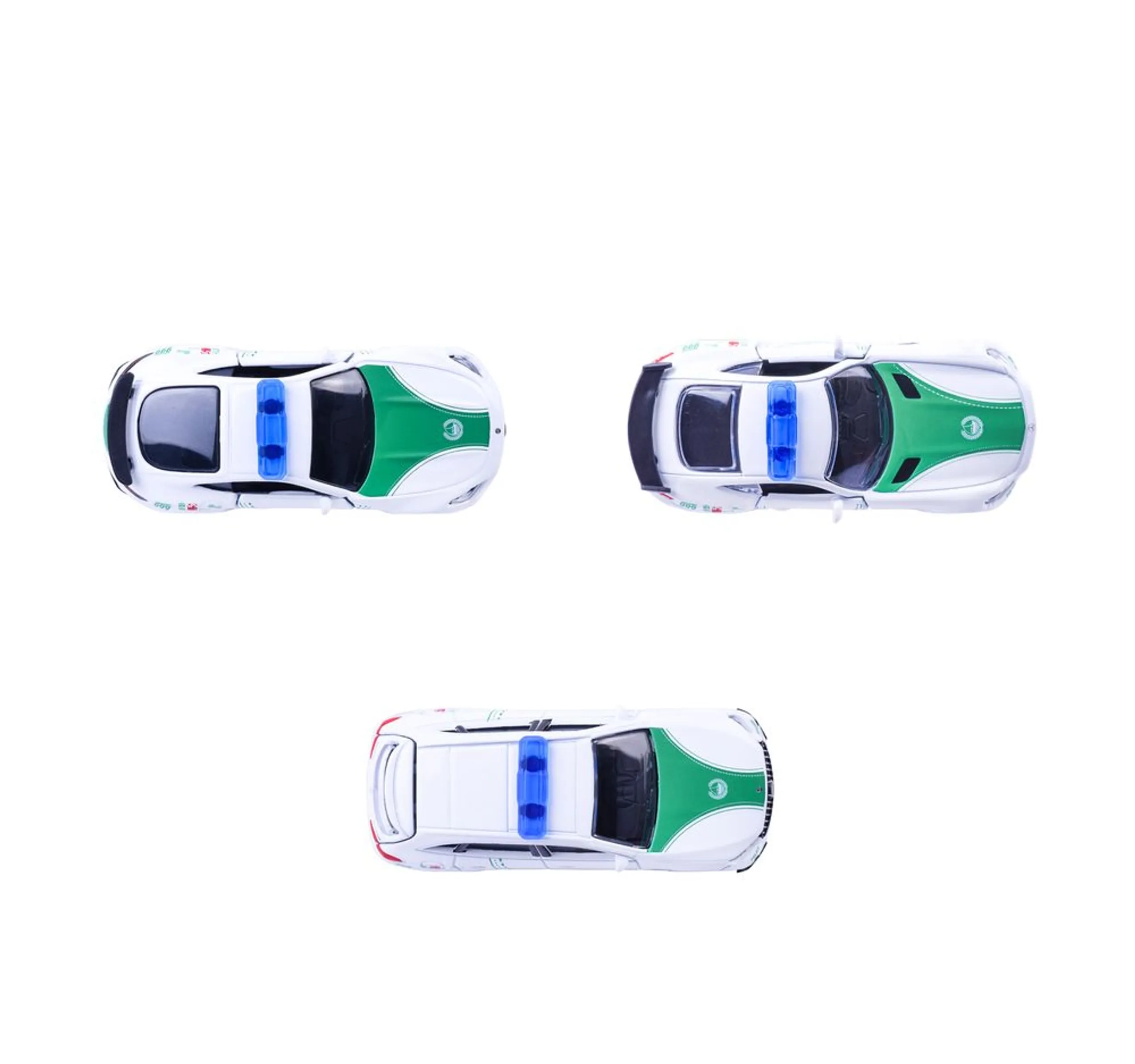 Dubai Police Cars - 3 pcs Set