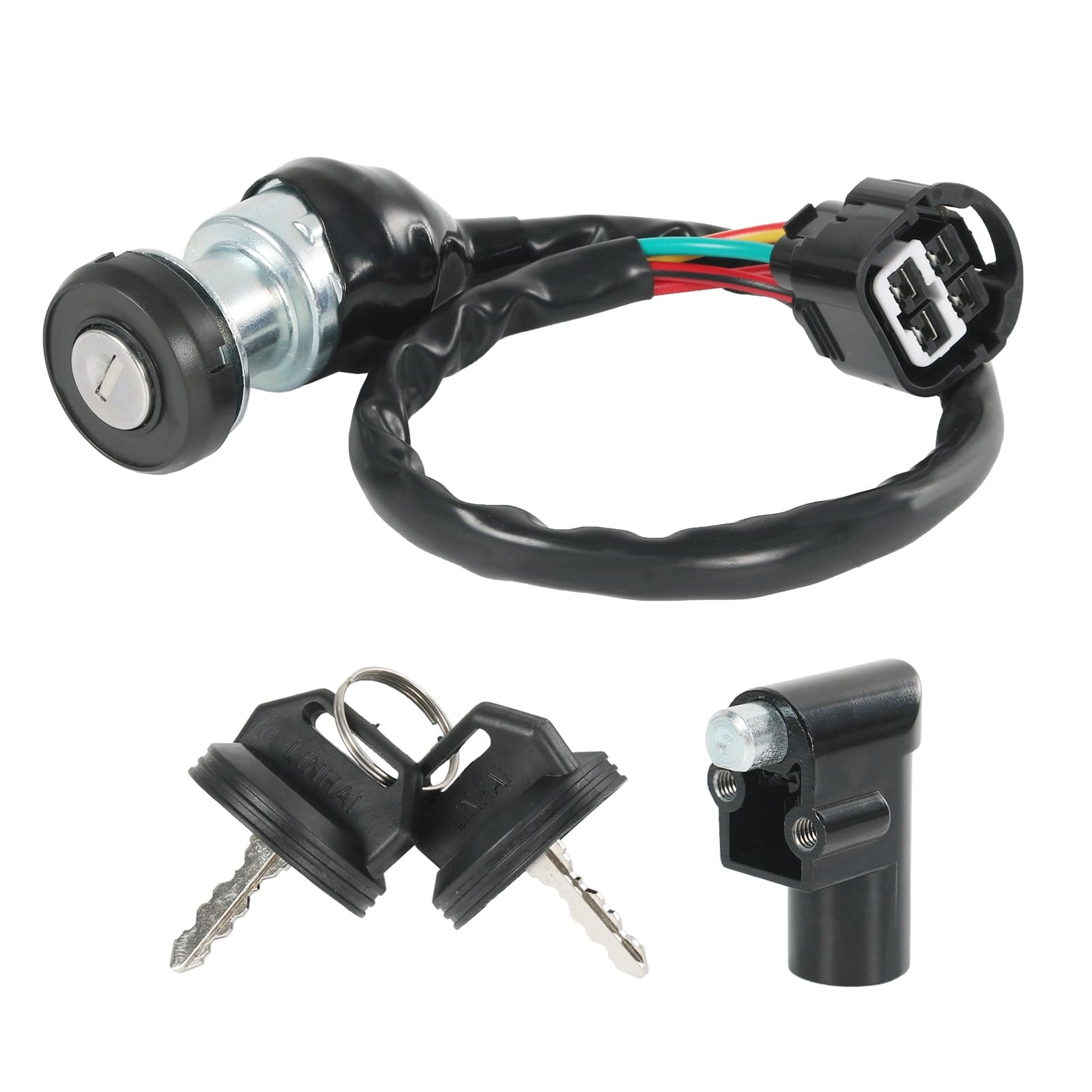 ralbdx 48397 Ignition Switch - With Key Assembly Compatible with Massimo BUCK 250, 450 and T-Boss 550, 560, 760 UTVs