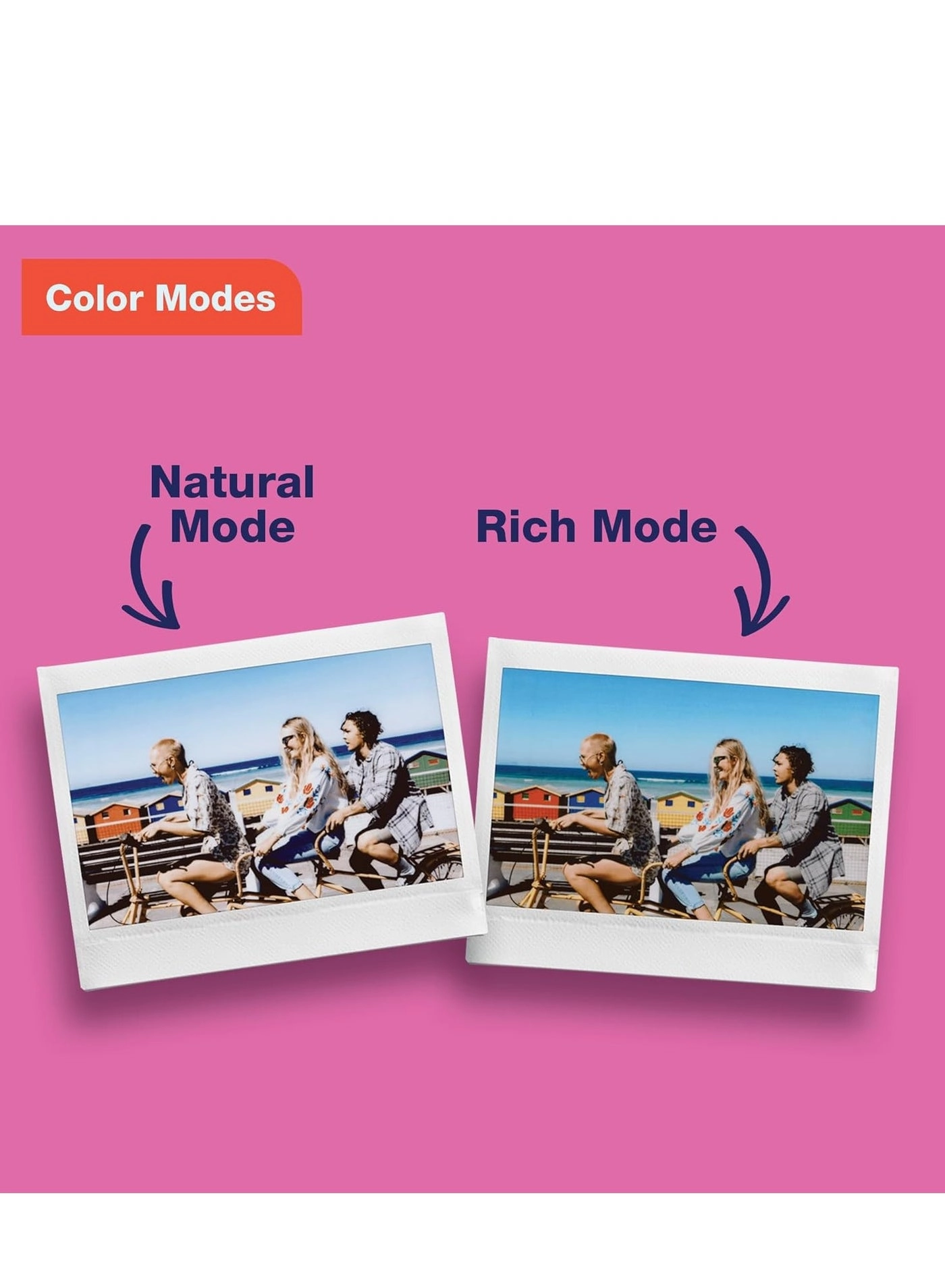 Instax Link Wide + Instax Film - 20 Sheets + Cloth