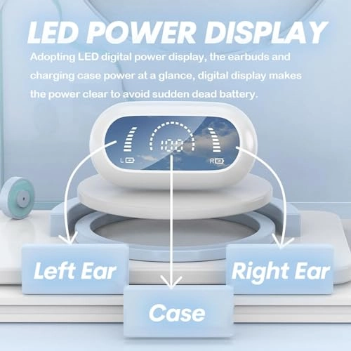 Open Ear Bone Conduction Headphones Wireless Headphone