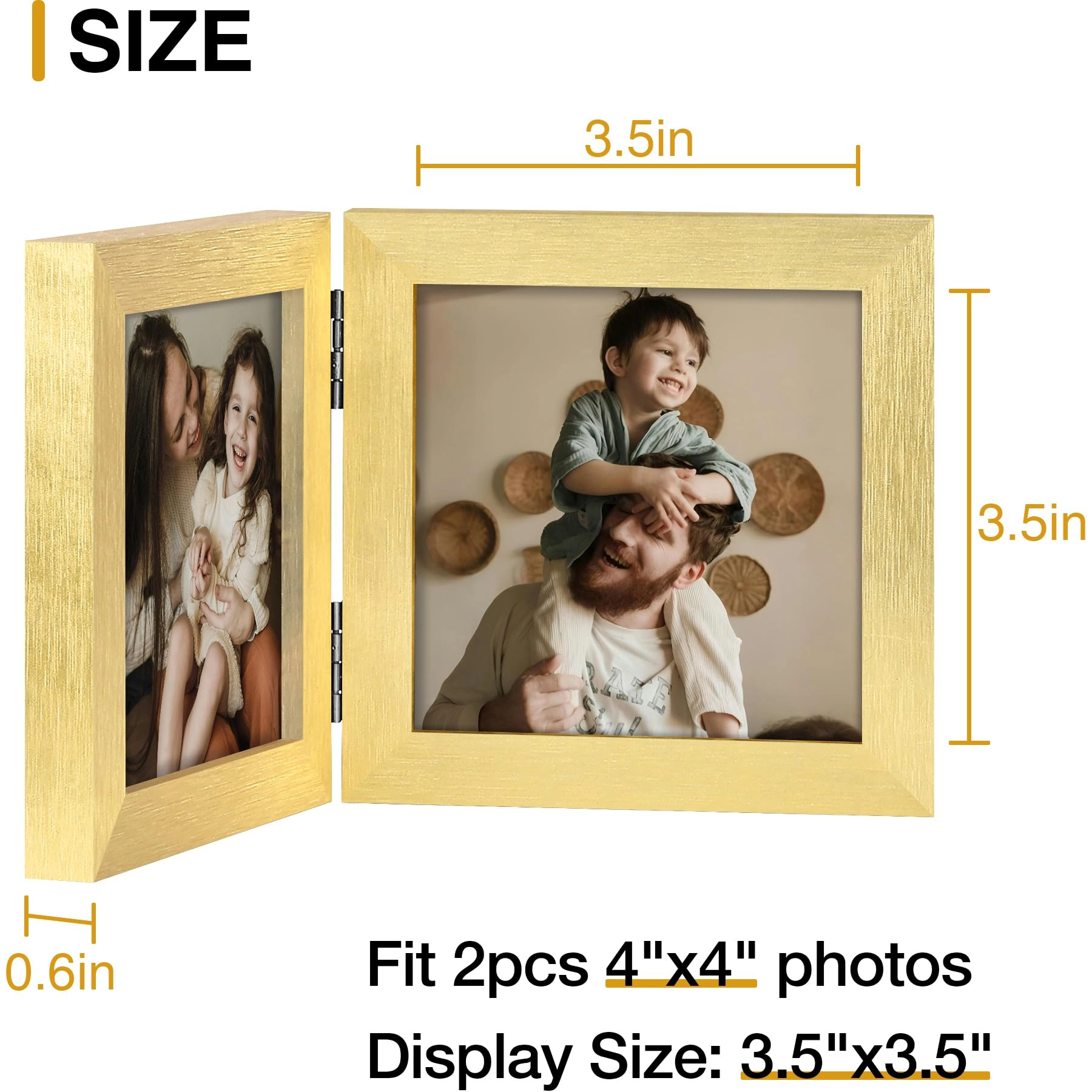 Double 6x4 Picture Frame