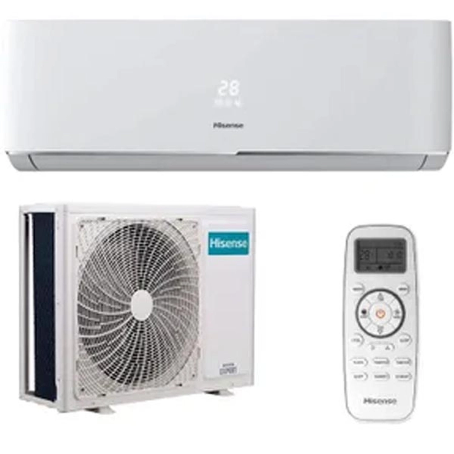 Hisense AS-24CF4SBFKA00 - 2 Ton White