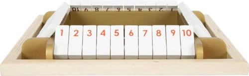 Shut The Box: Gold Edition - Board Game