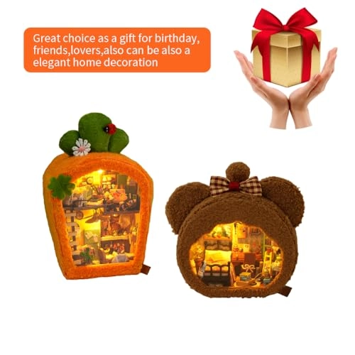 3D Wooden Puzzle Bookshelf Insert - Library of Books 1:24