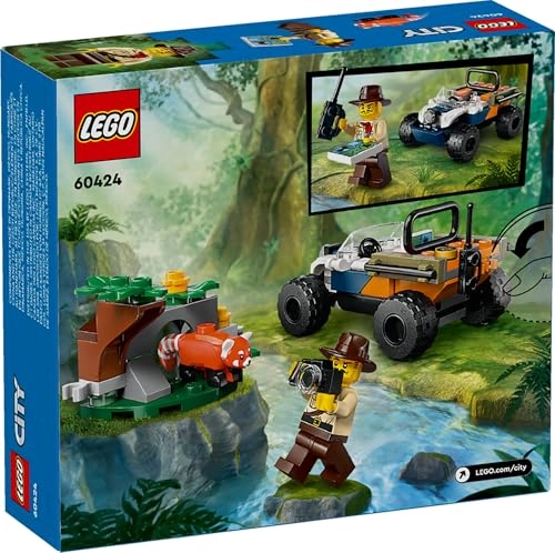 City Jungle Explorer ATV Red Panda Mission (60424) - Ages 6 and Up