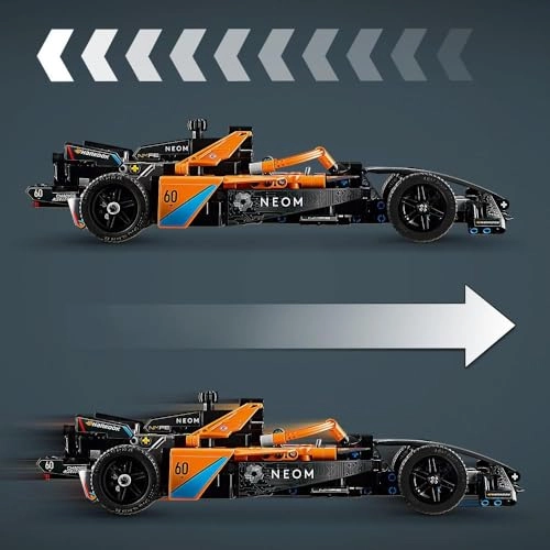 Technic NEOM McLaren Formula E Race Car (42169) - Pull-Back
