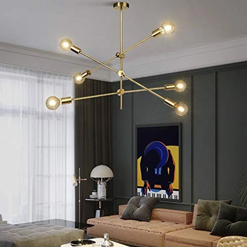 Glass Bubble Ball Chandelier - E27 9 heads