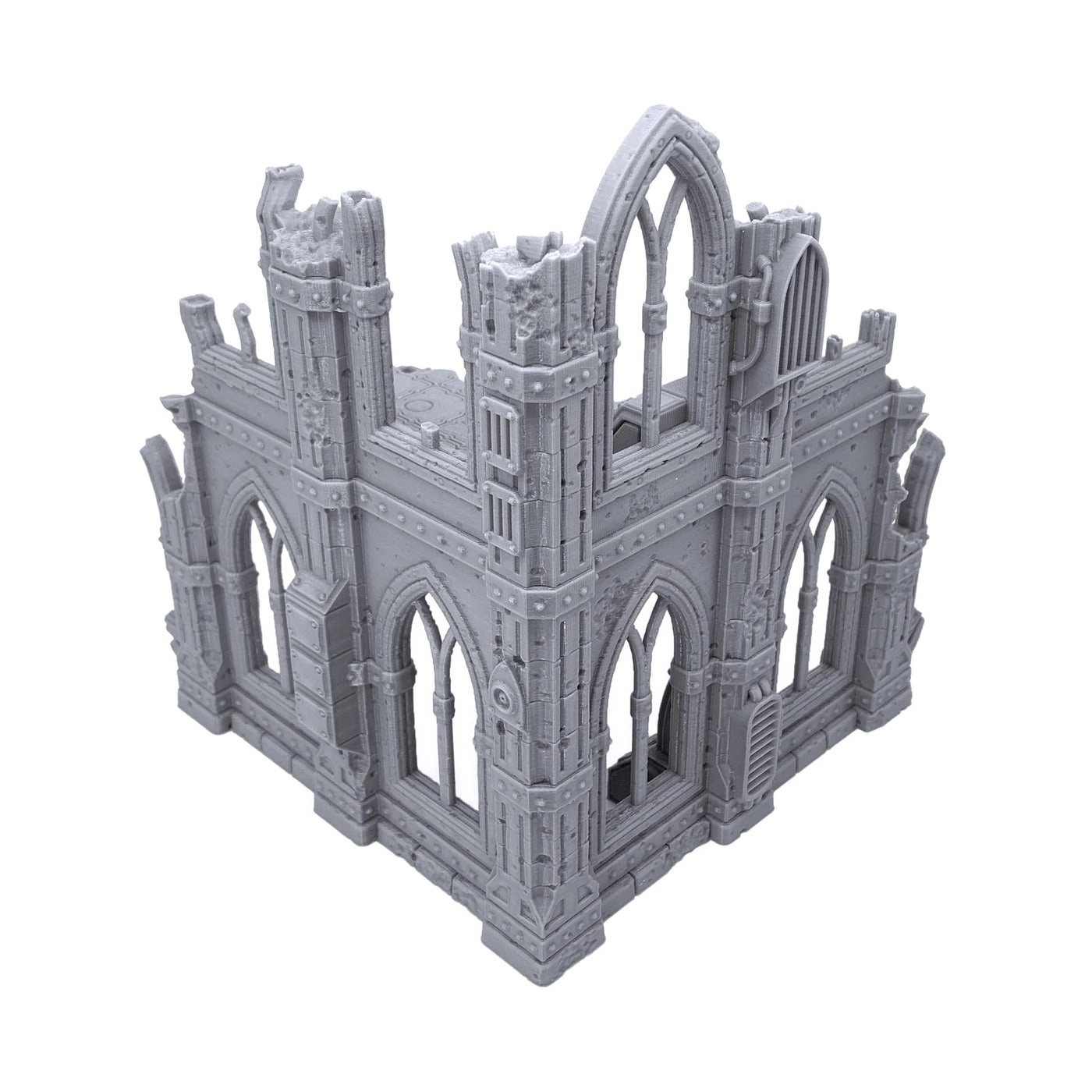 Battle Ruined Walls - 2 pieces 28mm popular wargame and RPG miniatures