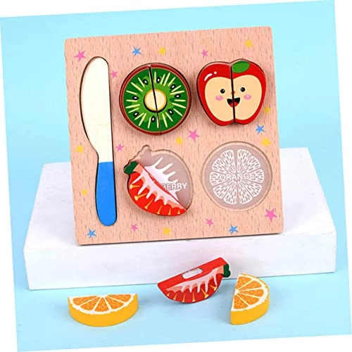 Cutting Toy Set - 3 Sets Wood Non Toxic