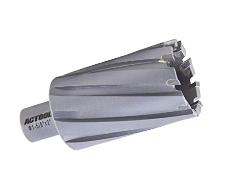 TCT ANNULAR Cutter - 1-5/8'' steel stainless steel titanium hardened steel rail steel