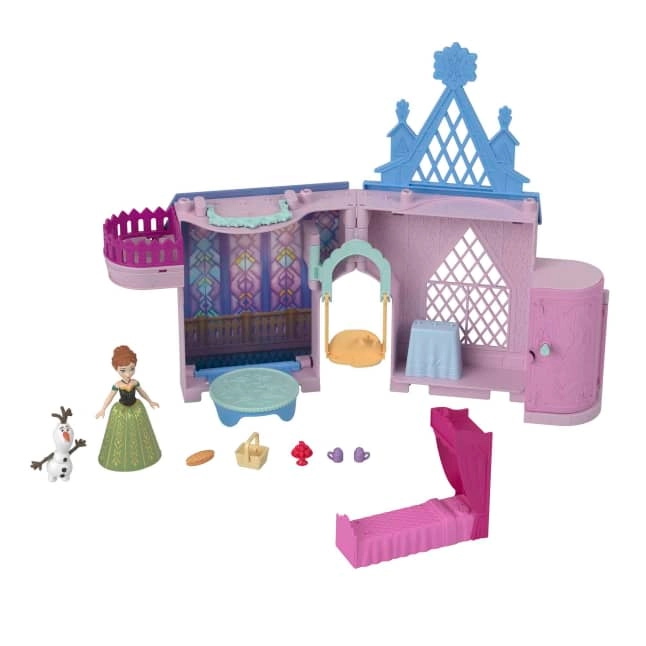 Disney Anna Small Doll & Playset - Frozen Arendelle Castle Ages 3+