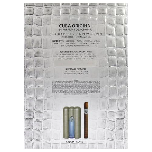 Prestige Platinum - Eau De Toilette Spray 2 Piece