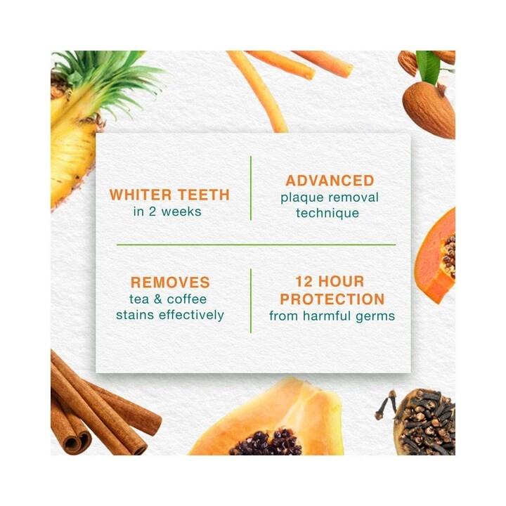 Stain Removal papaya and pineapple enzymes Toothpaste 100ml