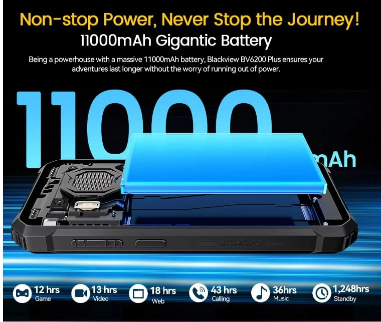 BV6200 Plus - 8GB 256GB