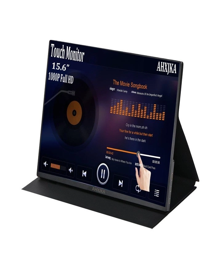 AHXJKA Touchscreen Portable Monitor - 15.6" 1920x1200P