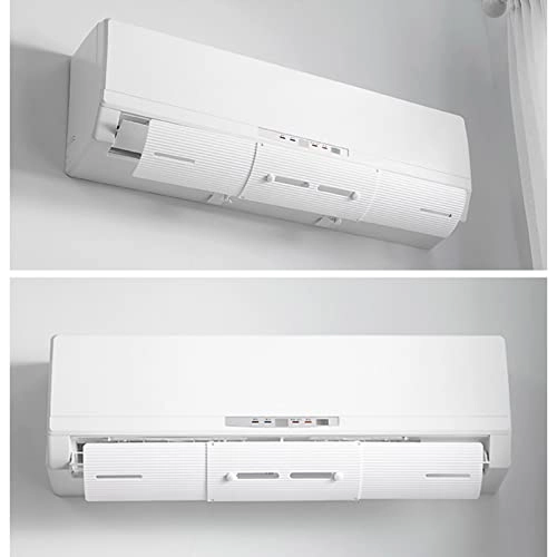 Air Conditioner Deflector - Adjustable Anti-Direct Blowing Pure White