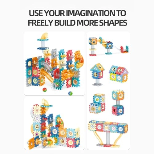 Rolling Balls Magnetic Blocks - 125pcs