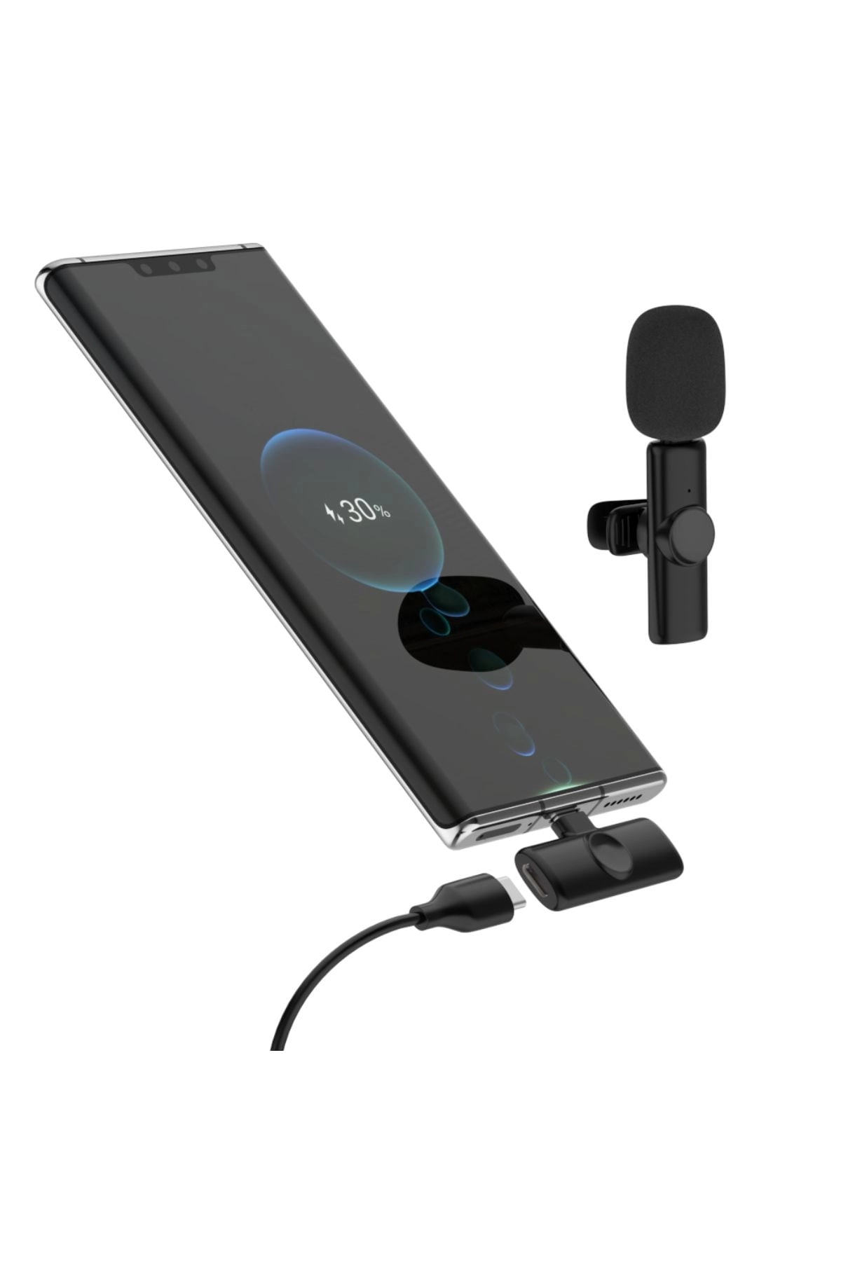 Lavalier Wireless+USB Microphone