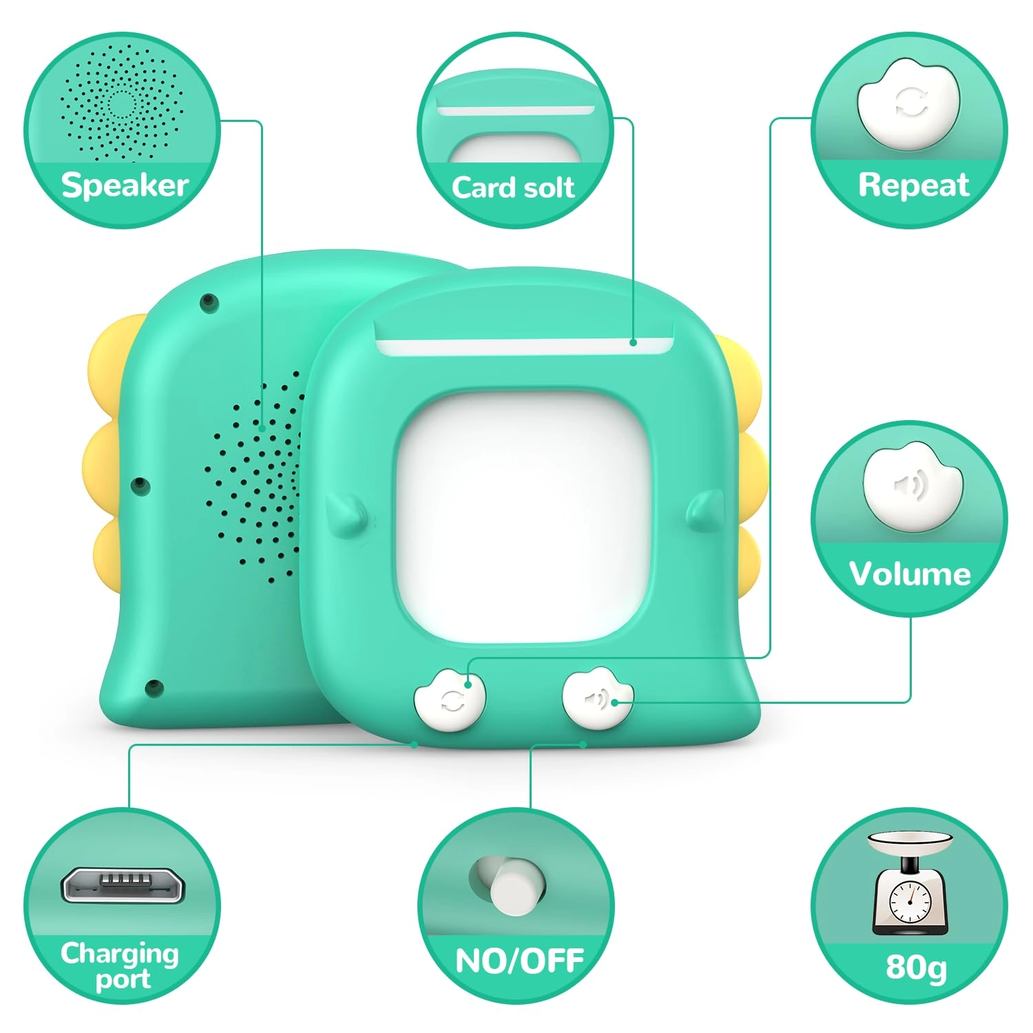 Talking Flash Cards - 2-6 280 pieces