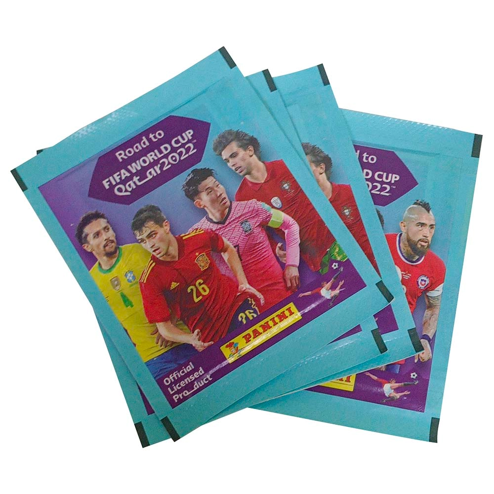 Road to FIFA World Qatar Cup 2022 Sticker Book 5 pcs