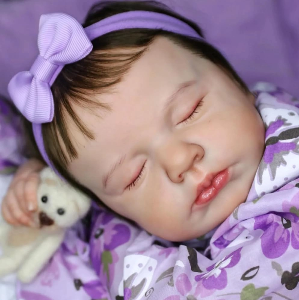 LOULOU Reborn Baby Doll - 20 Inch Vinyl Girl Ages 3+