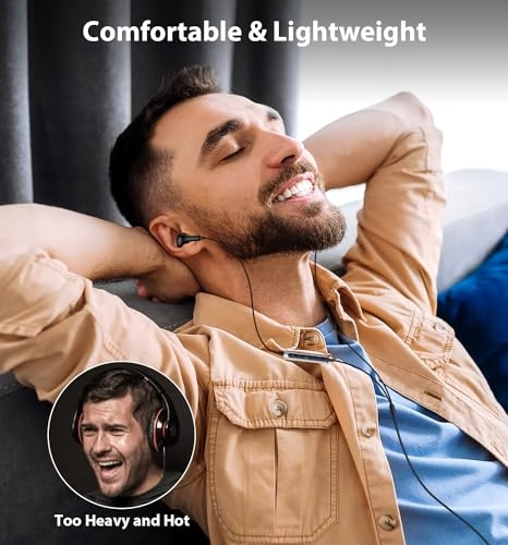 USB Computer Headphones - Wired Headset