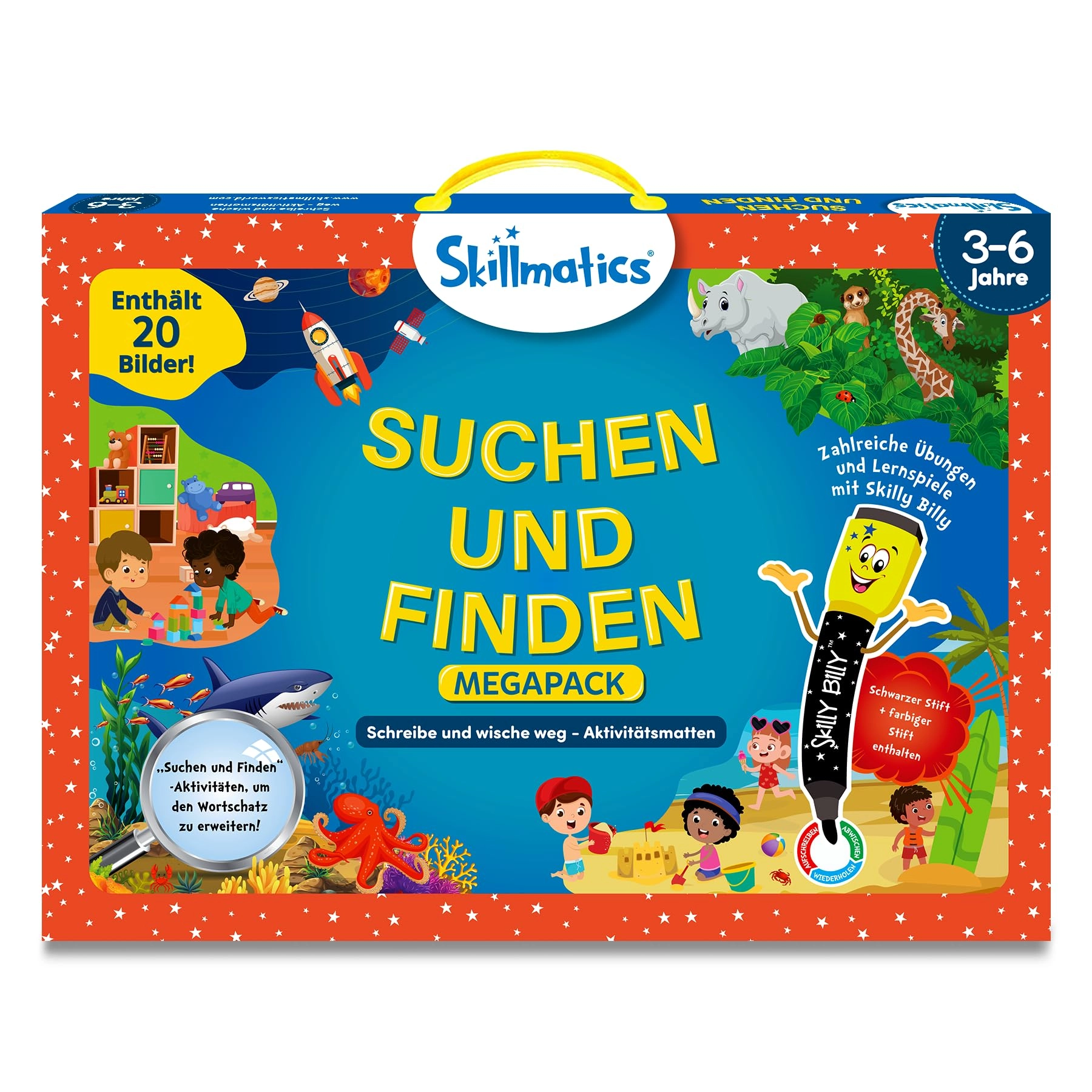 Grasper Global Private Limited Search and Find Megapack - 3 to 6