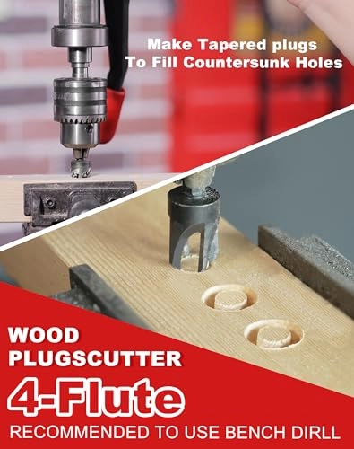 Countersink Drill Bit Set - Nitride-treated HSS 15 PCS