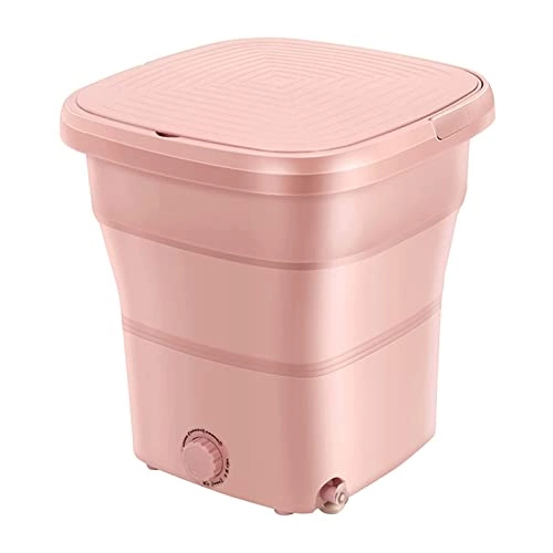 XHTONGSH غسالة قابلة للطي للطي المحمولة, غسالة صفرية اوتوماتيكية, عمل هادئ, الضوء الأزرق, ملابس داخلية غسل الملابس او عنصر صغیر, طاقة ومنطقة (Color : Green)