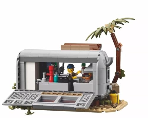 Snack Shack (910030) - Detailed Snack Bar 2 Minifigures