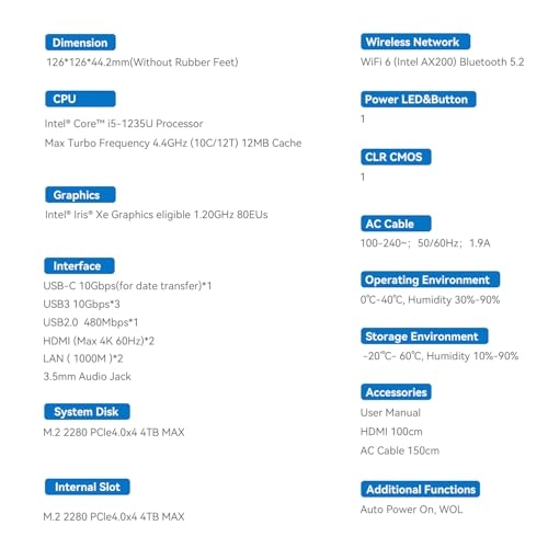 EQI - i5-1235U 32GB 500GB