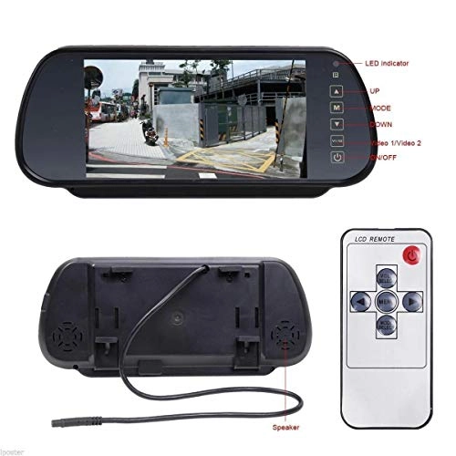 Rear View Mirror Monitor - 7 Inches