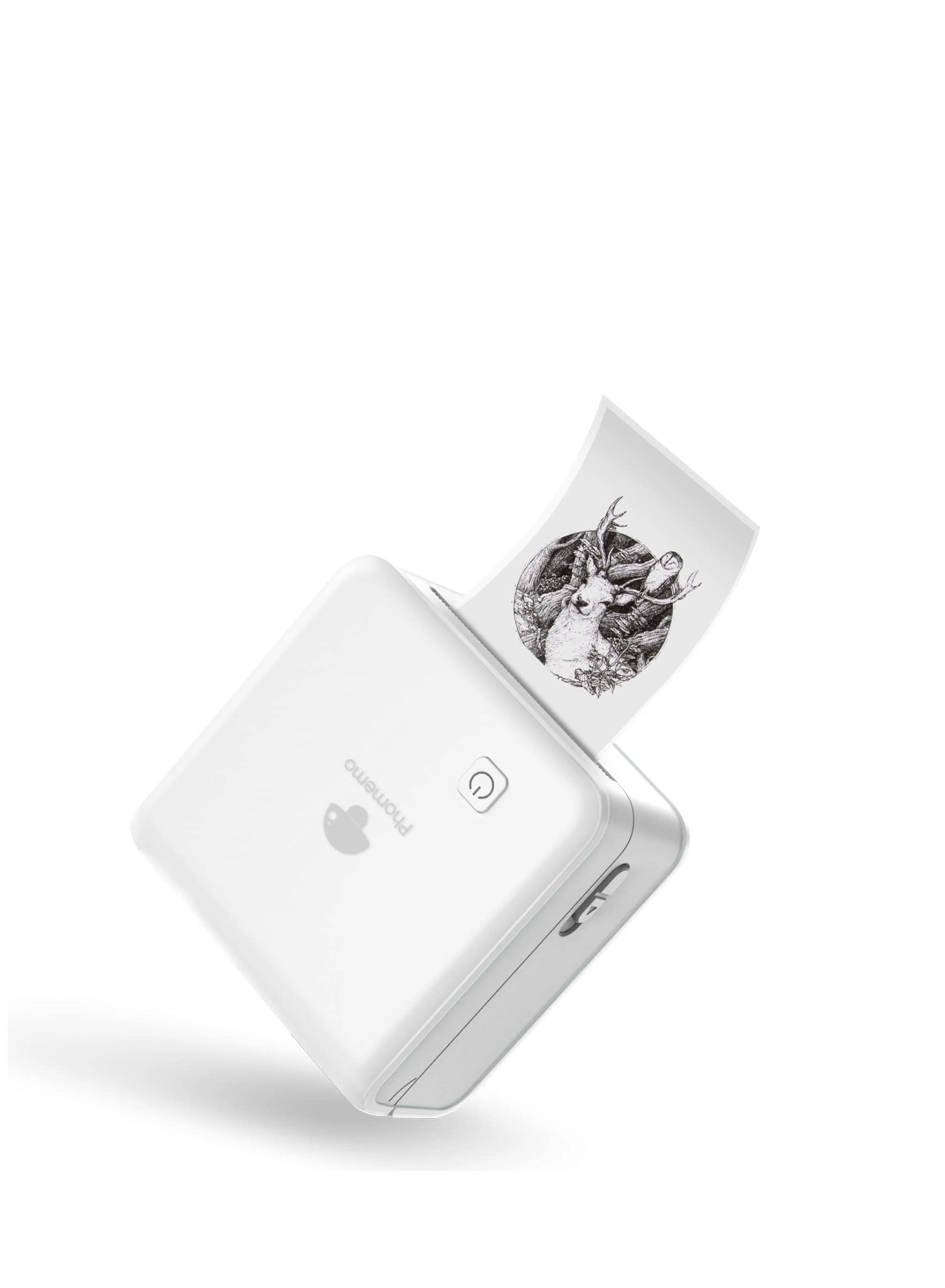 Phomemo Mini Printer M02PRO - 300 DPI White