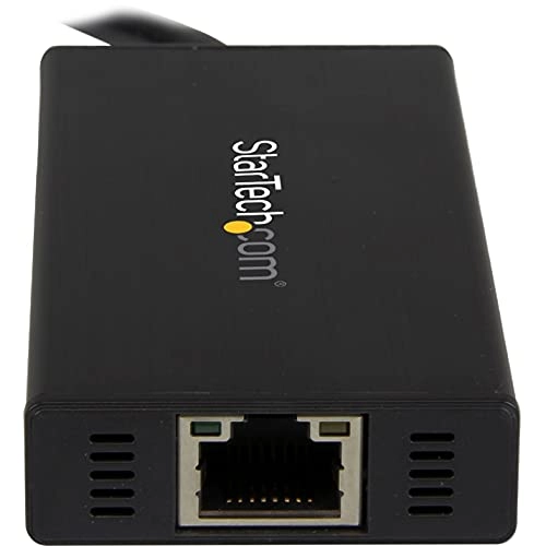USB 3.0 Hub - 5Gbps 3 Port Gigabit Ethernet