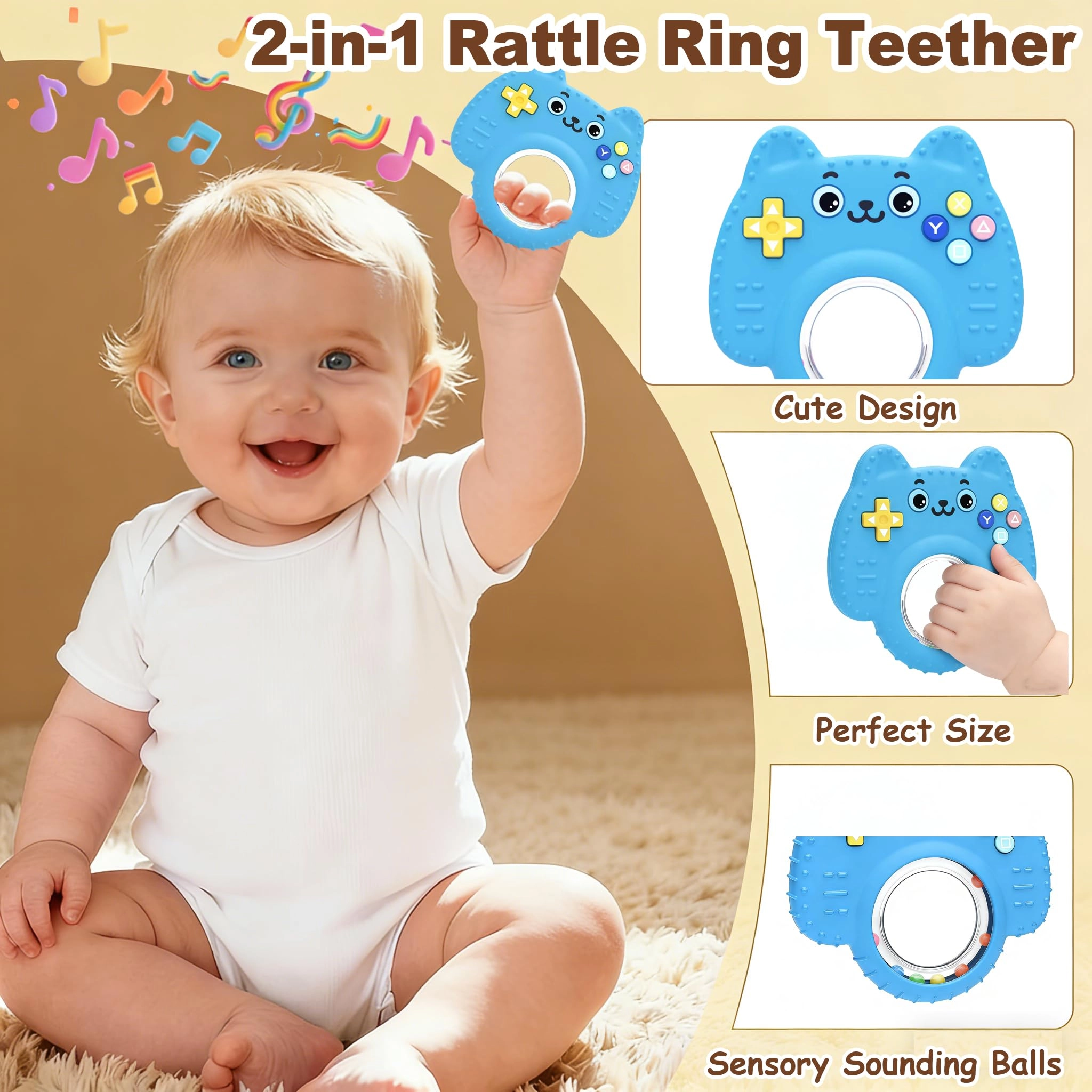 Rattle Ring Teether
