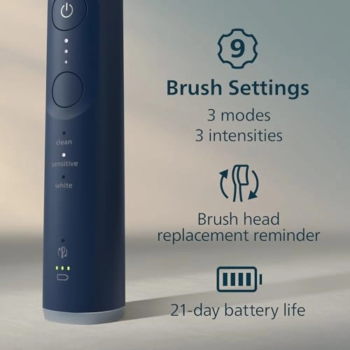 6500 Series - Rechargeable 9 Brushing Settings