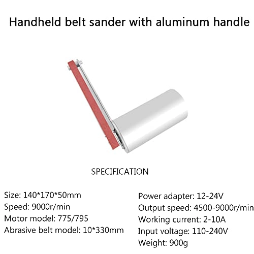 Double Wing Polishing Sander - 9000RPM Mini Desktop